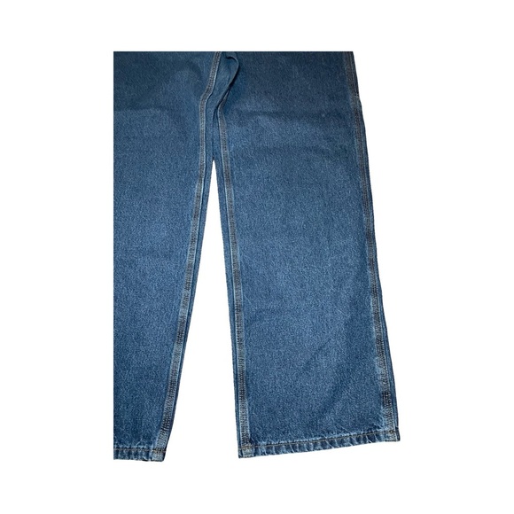 NWT Carhartt Men's Loose Original Fit Work Dungaree Jeans Size 34x32 Blue - Picture 5 of 10